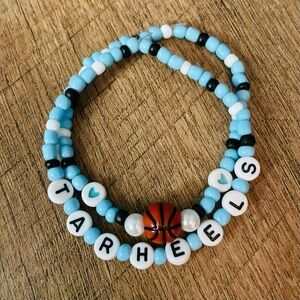 UNC Tarheels Basketball Bracelets